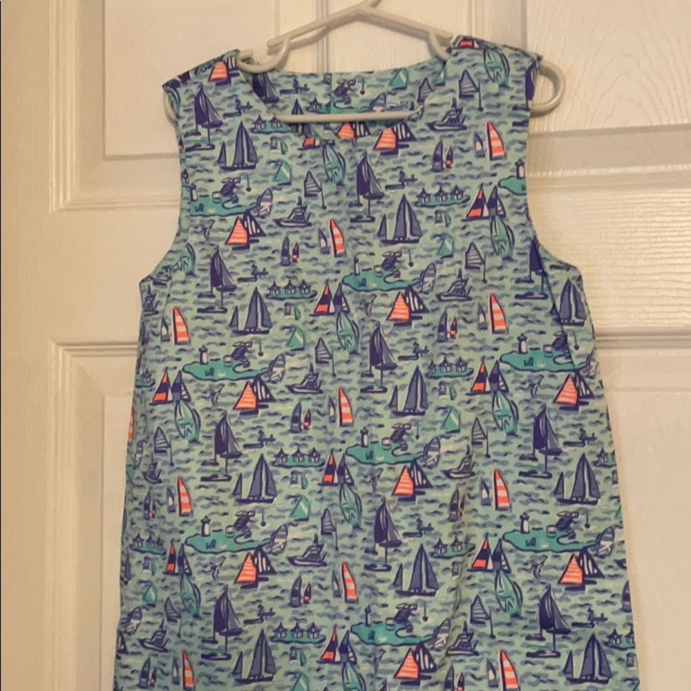 Vineyard vines girls sailboat dress